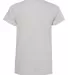 5680 Hanes® Ladies' Heavyweight T-Shirt Oxford Grey back view
