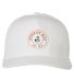 Swannies SWWA800 Wade Cap in White front view