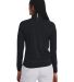 Under Armour 1377332 Women's Playoff Quarter-Zip P in Blk/ mt slv _001 back view