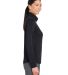 Under Armour 1377332 Women's Playoff Quarter-Zip P in Blk/ mt slv _001 side view