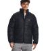 Under Armour 1380871 Storm Insulated Jacket in Blk/ ptc gry_001 front view