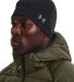 Under Armour 1365918 Storm Armour Fleece Beanie in Black_001 front view