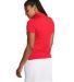 Under Armour 1385910 Women's Recycled Polo in Red/ white _600 back view