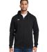 Under Armour 1379767 Rival Fleece Full-Zip in Black/ white_001 front view