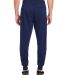 Under Armour 1379774 Rival Fleece Joggers in Midnight navy/ white back view