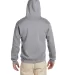 4997 Jerzees Adult Super Sweats® Hooded Pullover  in Oxford back view