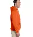 4997 Jerzees Adult Super Sweats® Hooded Pullover  in Safety orange side view