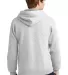 4997 Jerzees Adult Super Sweats® Hooded Pullover  in Ash back view