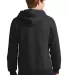 4997 Jerzees Adult Super Sweats® Hooded Pullover  in Black back view