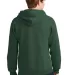 4997 Jerzees Adult Super Sweats® Hooded Pullover  in Forest green back view