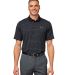 Under Armour 1377376 3.0 Striped Perf Polo in Black_001 front view