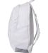 Under Armour 1384673 Hustle Backpack 6.0 in White_100 side view