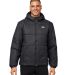 Under Armour 1389182 LW Insulated Jacket in Black/ white_001 front view