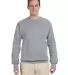 Jerzees 562 Adult NuBlend Crewneck Sweatshirt in Oxford front view