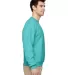Jerzees 562 Adult NuBlend Crewneck Sweatshirt in Scuba blue side view