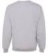 562 Jerzees Adult NuBlend® Crewneck Sweatshirt Ash back view
