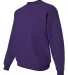 Jerzees 562 Adult NuBlend Crewneck Sweatshirt in Deep purple side view