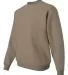 Jerzees 562 Adult NuBlend Crewneck Sweatshirt in Khaki side view