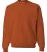 Jerzees 562 Adult NuBlend Crewneck Sweatshirt in Texas orange front view