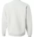 562 Jerzees Adult NuBlend® Crewneck Sweatshirt White back view