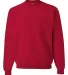 562 Jerzees Adult NuBlend® Crewneck Sweatshirt True Red front view