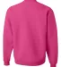 562 Jerzees Adult NuBlend® Crewneck Sweatshirt Cyber Pink back view