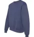 Jerzees 562 Adult NuBlend Crewneck Sweatshirt in Vintage heather navy side view