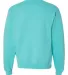 562 Jerzees Adult NuBlend® Crewneck Sweatshirt Scuba Blue back view