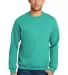 Jerzees 562 Adult NuBlend Crewneck Sweatshirt in Cool mint front view
