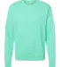 562 Jerzees Adult NuBlend® Crewneck Sweatshirt Cool Mint front view