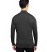 Spyder S17997 Mission Half-Zip Pullover in Black jasper back view