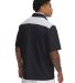 Under Armour 1389612 Motivate 3.0 Short Sleeve Hal in Black/ m g/ white back view