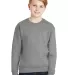 562B Jerzees Youth NuBlend® Crewneck 50/50 Sweats in Oxford front view