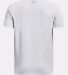 Under Armour 1377487 Youth Tech™ Team T-Shirt in Wht/ md gry _100 back view