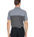 Spyder S18023 Spyre Flex Colorblock Polo in Polar frost/ black frost back view