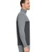 Spyder S18024 Spyre Flex Colorblock Quarter-Zip Pu in Polar frost/ black frost side view