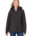Spyder S18098 Women's Convert Insulated Jacket in Black front view