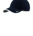 Nike NKFB6445  Dri-FIT Perforated Performance Cap in Navy/white front view