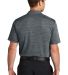 Nike NKFQ4792  Dri-FIT Striated Polo in Darkgrey back view