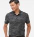 Adidas Golf Clothing A550 Camo Polo in Grey six