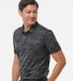 Adidas Golf Clothing A550 Camo Polo in Grey six