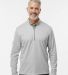 Adidas Golf Clothing A593 Space Dyed Quarter-Zip P in Grey one heather
