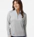 Adidas Golf Clothing A594 Women's Space Dyed Quart in Grey one heather