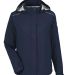 Core 365 CE712W Women's Packable Rain Jacket in Classic navy