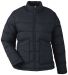 Core 365 CE720W Women's Inspire Puffer Jacket in Black