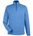 Core 365 CE73 Men's Venture Heathered Stripe Quart in True royal/ white