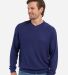Boxercraft BM1201 Cuddle V-Neck Sweater in Navy