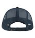 Atlantis Headwear RAPPER Sustainable Canvas Cap in Grey/ navy