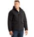 Berne Apparel HJ67 Men's Highland Quilt-Lined Micr in Black