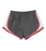 P62 Boxercraft - Ladies' Novelty Velocity Running  Grey/ Coral/ White front view